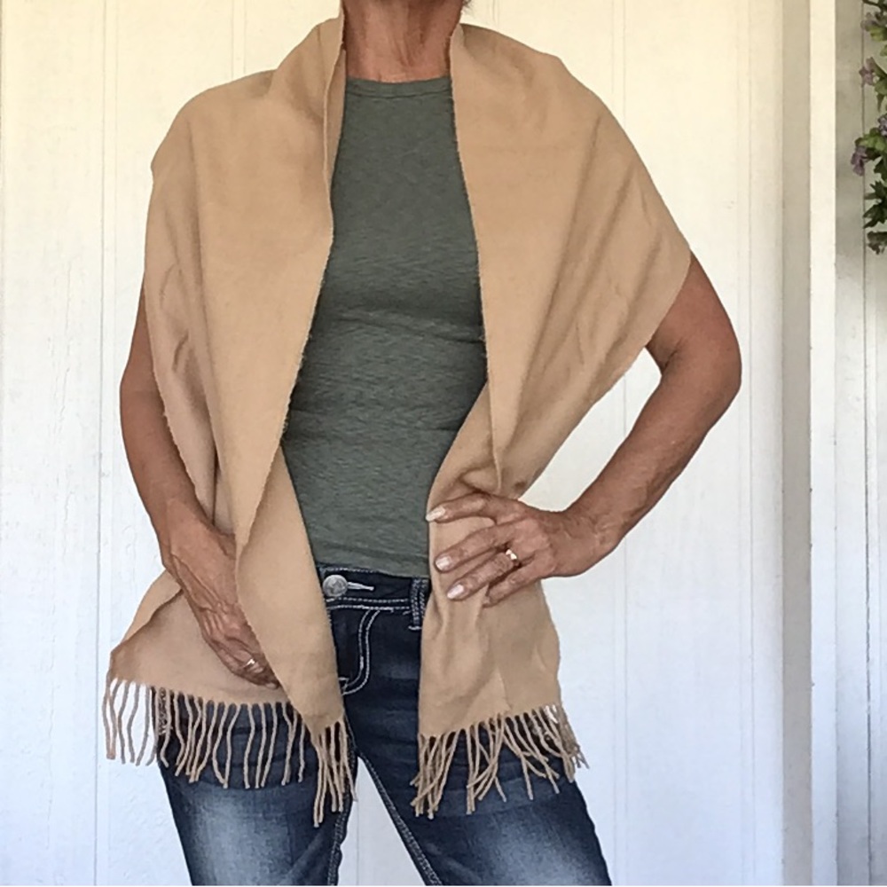 UNISEX CASHMERE SCARF MADE IN ENGLAND